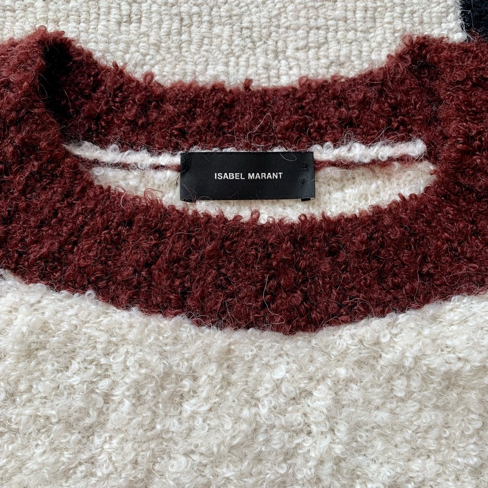 Isabel Marrant Alpaca Color-Block Sweater Large - image 6